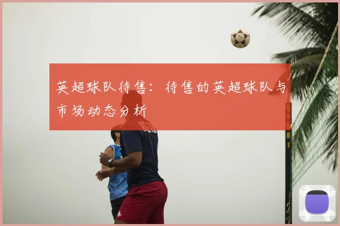 英超球队待售：待售的英超球队与市场动态分析